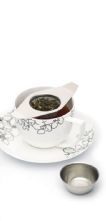 Le'Xpress Tea Strainer and Drip Bowl